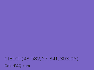 CIELCh 48.582,57.841,303.06 Color Image