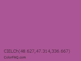 CIELCh 48.627,47.314,336.667 Color Image