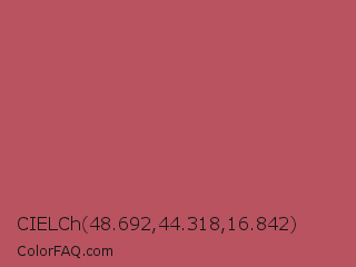 CIELCh 48.692,44.318,16.842 Color Image