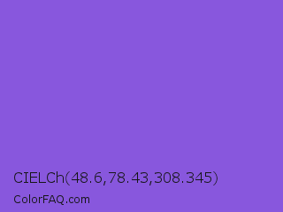 CIELCh 48.6,78.43,308.345 Color Image