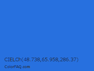 CIELCh 48.738,65.958,286.37 Color Image
