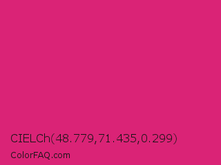 CIELCh 48.779,71.435,0.299 Color Image