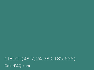 CIELCh 48.7,24.389,185.656 Color Image
