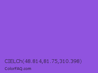 CIELCh 48.814,81.75,310.398 Color Image
