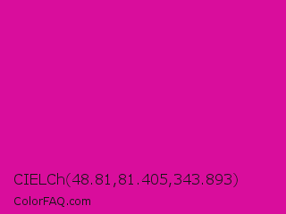 CIELCh 48.81,81.405,343.893 Color Image