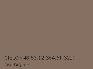 CIELCh 48.83,12.364,61.321 Color Image