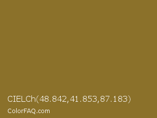 CIELCh 48.842,41.853,87.183 Color Image