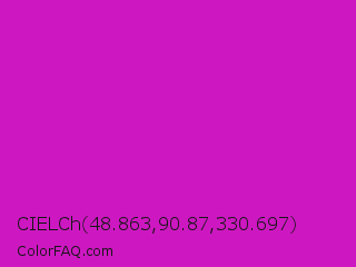 CIELCh 48.863,90.87,330.697 Color Image