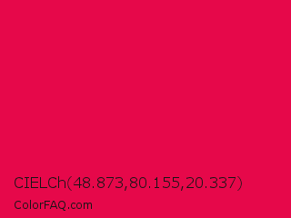 CIELCh 48.873,80.155,20.337 Color Image