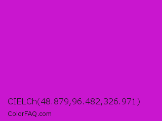 CIELCh 48.879,96.482,326.971 Color Image