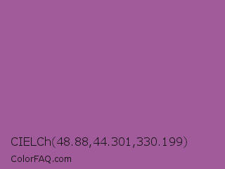 CIELCh 48.88,44.301,330.199 Color Image