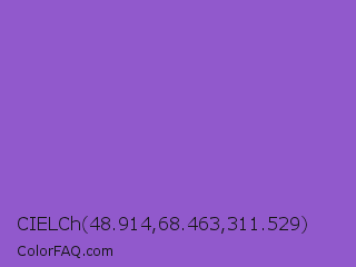 CIELCh 48.914,68.463,311.529 Color Image