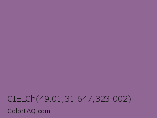 CIELCh 49.01,31.647,323.002 Color Image