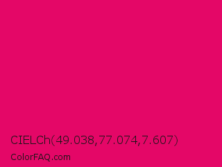 CIELCh 49.038,77.074,7.607 Color Image