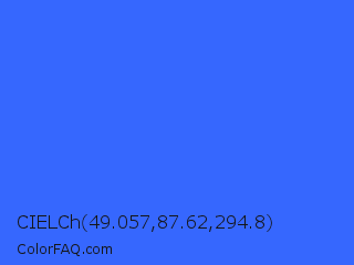 CIELCh 49.057,87.62,294.8 Color Image