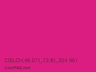 CIELCh 49.071,73.81,354.96 Color Image