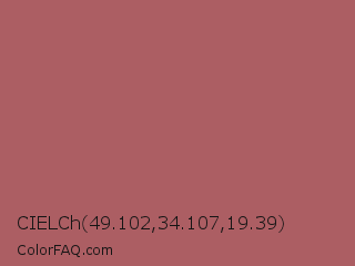 CIELCh 49.102,34.107,19.39 Color Image