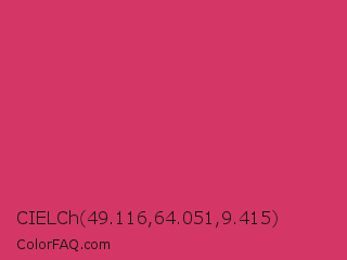 CIELCh 49.116,64.051,9.415 Color Image