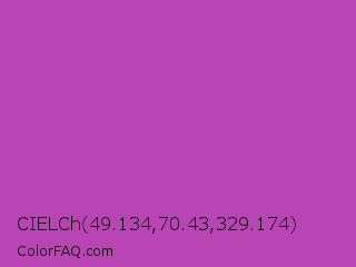 CIELCh 49.134,70.43,329.174 Color Image