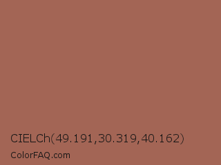 CIELCh 49.191,30.319,40.162 Color Image
