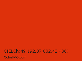 CIELCh 49.192,87.082,42.486 Color Image