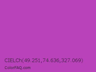 CIELCh 49.251,74.636,327.069 Color Image