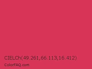 CIELCh 49.261,66.113,16.412 Color Image