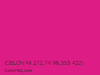 CIELCh 49.272,74.98,353.422 Color Image