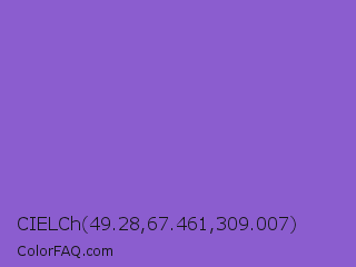 CIELCh 49.28,67.461,309.007 Color Image
