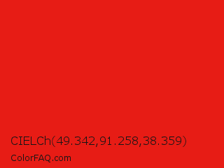 CIELCh 49.342,91.258,38.359 Color Image