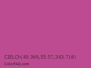 CIELCh 49.369,55.57,343.718 Color Image