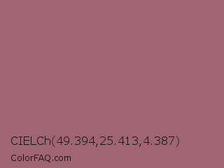 CIELCh 49.394,25.413,4.387 Color Image