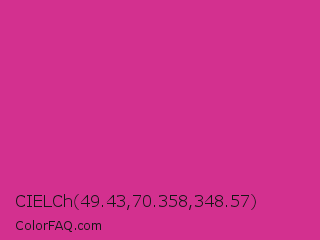 CIELCh 49.43,70.358,348.57 Color Image
