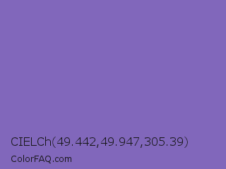 CIELCh 49.442,49.947,305.39 Color Image