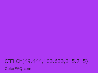 CIELCh 49.444,103.633,315.715 Color Image