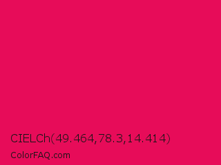 CIELCh 49.464,78.3,14.414 Color Image