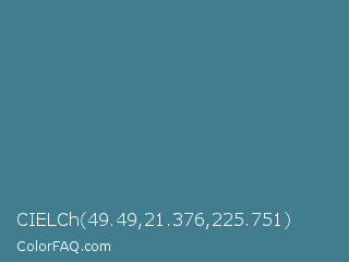 CIELCh 49.49,21.376,225.751 Color Image