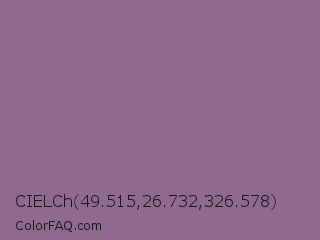 CIELCh 49.515,26.732,326.578 Color Image