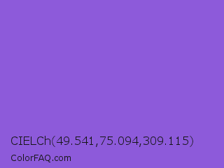 CIELCh 49.541,75.094,309.115 Color Image