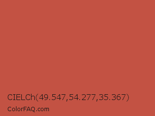 CIELCh 49.547,54.277,35.367 Color Image