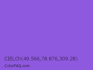 CIELCh 49.566,78.876,309.28 Color Image