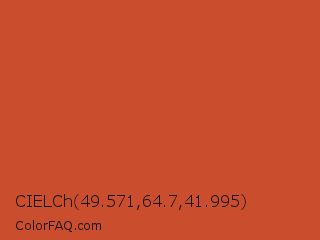 CIELCh 49.571,64.7,41.995 Color Image
