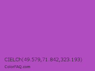 CIELCh 49.579,71.842,323.193 Color Image