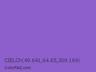 CIELCh 49.641,64.65,309.169 Color Image