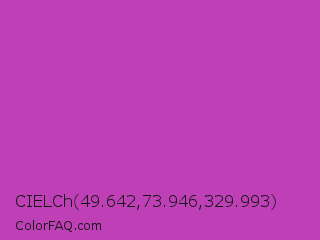 CIELCh 49.642,73.946,329.993 Color Image