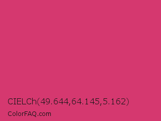 CIELCh 49.644,64.145,5.162 Color Image