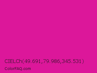 CIELCh 49.691,79.986,345.531 Color Image
