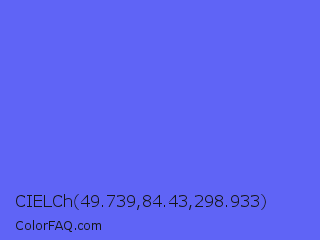 CIELCh 49.739,84.43,298.933 Color Image