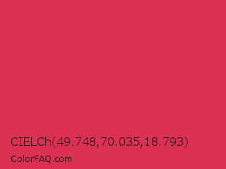 CIELCh 49.748,70.035,18.793 Color Image