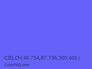 CIELCh 49.754,87.736,300.601 Color Image